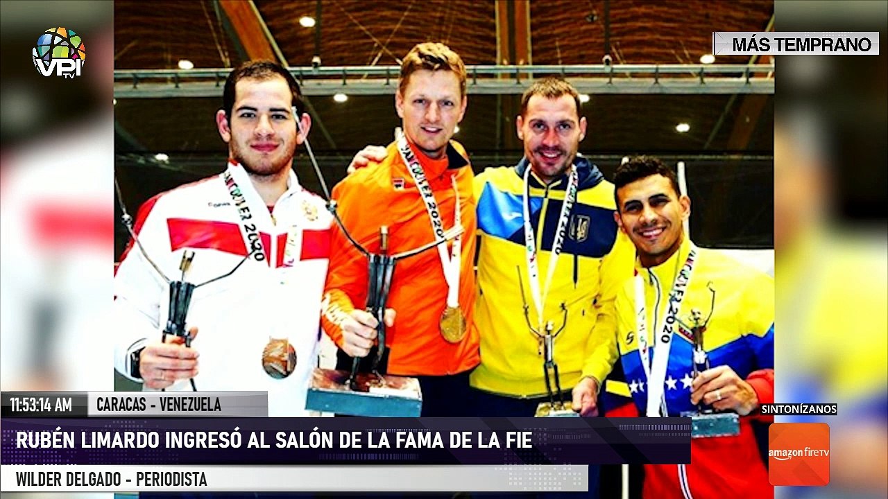 Orgullo venezolano: Rubén Limardo ingresó al Salón de la Fama del esgrima - VPItv