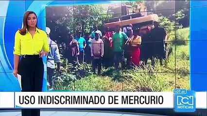 Allanan mina de oro ilegal de 50.000 metros cuadrados en un río de Urabá