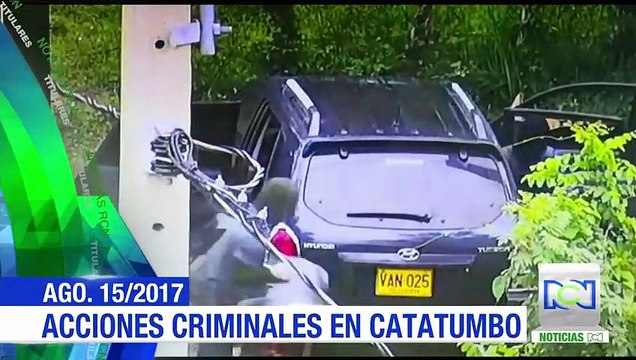 Primeras imágenes del atentado en el Centro Comercial Andino