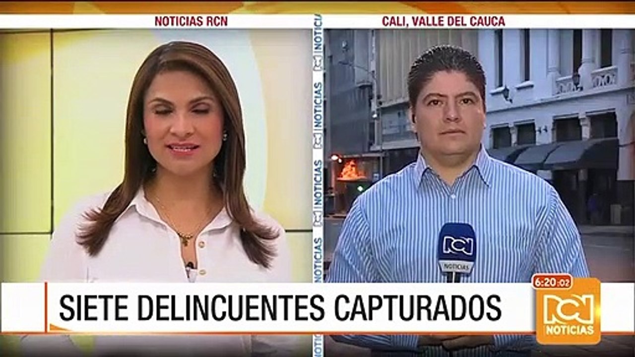 Capturan a 7 presuntos integrantes de banda señalada de 15 homicidios en Cali