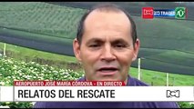 Relato del socorrista que lideró el rescate de los sobrevivientes del Chapecoense