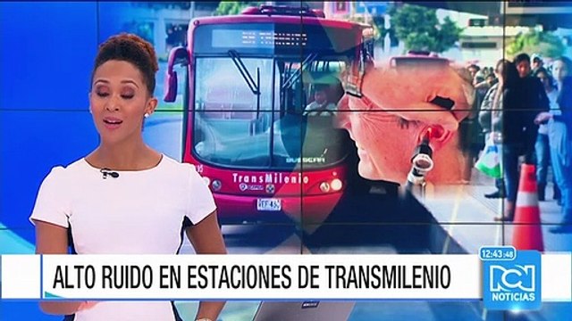 Ruido en algunas estaciones de Transmilenio podría causar enfermedades auditivas