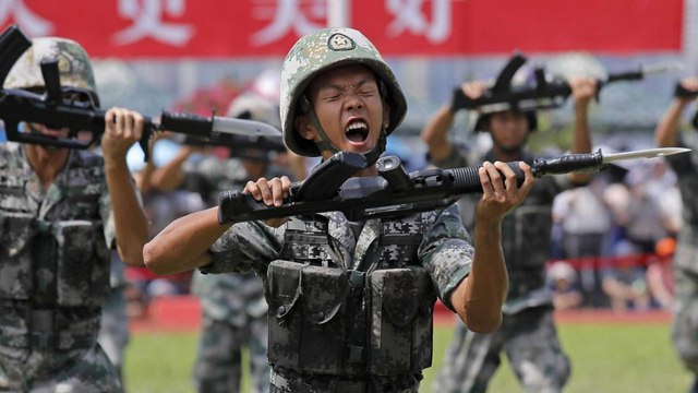 Chinese army exposed itself in new propaganda video