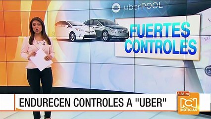 Mintransporte anuncio más controles a servicio de Uber