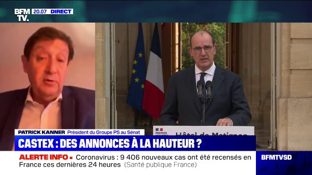 Covid: Patrick Kanner, président du Groupe PS au Sénat, demande plus de transparence de la part du gouvernement