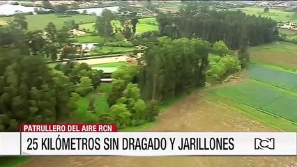 Denuncian retrasos en las obras de dragado de un río en Cundinamarca