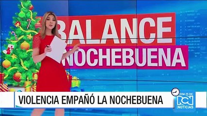 En la noche y la madrugada de Navidad se registraron 54 homicidios en todo el país