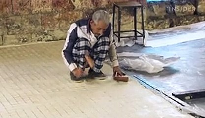 We went inside a West Bank factory to see how people make soap out of olive oil