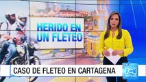 Nuevo caso de fleteo en Cartagena dejó a un comerciante gravemente herido