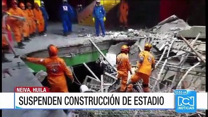 Este lunes se cumple el sepelio de dos de las victimas del desplome en el estadio de Neiva