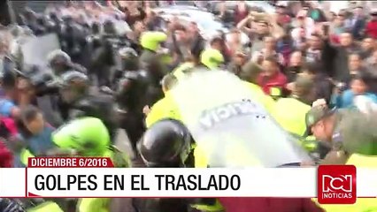 Rafael Uribe Noguera fue trasladado desde la clínica Navarra hacia Paloquemao