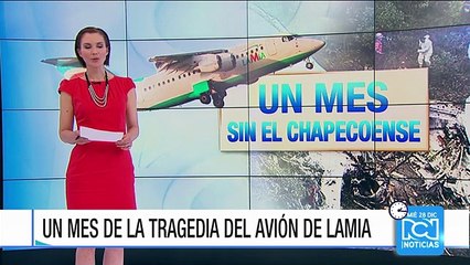 Se conmemora un mes de la tragedia del Chapecoense en las montañas de Medellín
