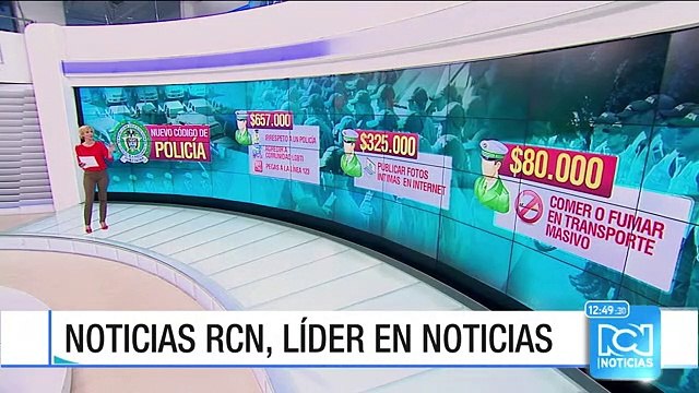 El nuevo Código de Policía cambia el costo de las multas por distintas infracciones