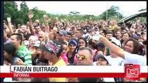 Miles de venezolanos cruzaron la frontera este fin de semana para comprar productos básicos