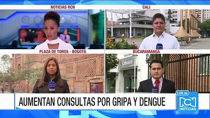 Aumentan consultas por gripa y dengue en Cali