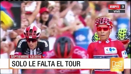 Nairo Quintana se coronó campeón de la Vuelta a España