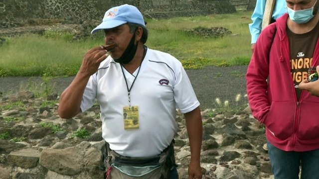 Teotihuacán, la ciudad de los dioses , renace en México tras cierre por covid-19