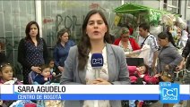 Madres de niños en condición de discapacidad protestan en sede Capital Salud en Bogotá