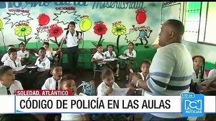 En colegios de Barranquilla dictan cátedra sobre el Código de Policía