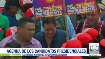 Avanza la agenda de los candidatos presidenciales