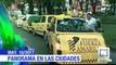 Paro de taxistas causa problemas de movilidad en Bogotá