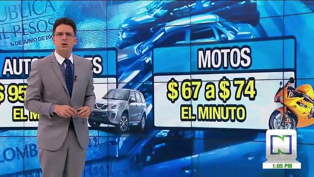 Bogotanos están molestos por el aumento de las tarifas de los parqueaderos