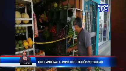 Daule se convierte en el primer cantón en regresar a la normalidad, la alcaldía confirmó la eliminación de la restricción vehicular