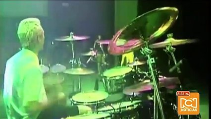 Charly Alberti, exbaterista de Soda Stereo, en Colombia