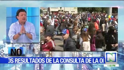 ¿Cree que los resultados de la consulta de la oposición venezolana deben ser reconocidos por la comunidad internacional?