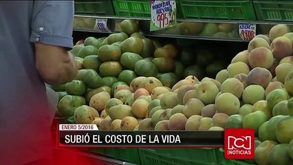 Costo de vida en Colombia en el 2015 fue de 6,77 %