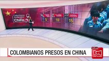 Familiares de colombianos presos en China protestaron para pedir ayuda al Gobierno