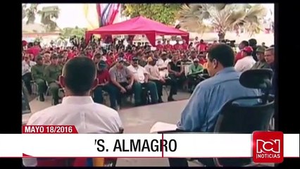 Duro enfrentamiento entre Nicolás Maduro y Luis Almagro