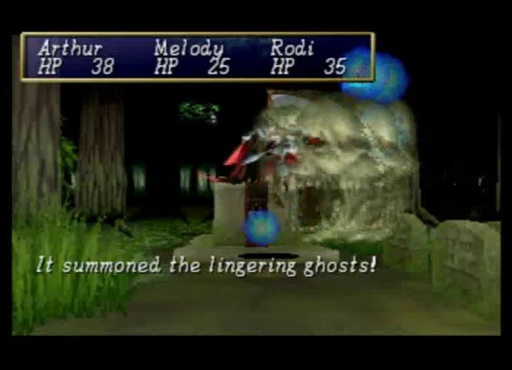 [Sega Saturn] Shining the Holy Ark ~ Wraith boss battle