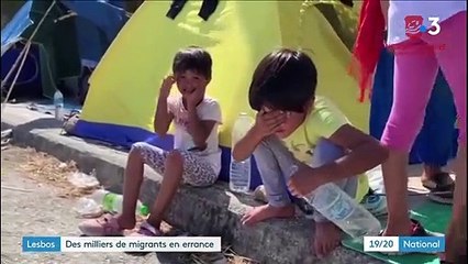 Grèce : à Lesbos, les exilés ne veulent pas du nouveau camp