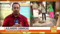 Empresa de Acueducto construyó una alcantarilla en sala de una casa en Barrancabermeja