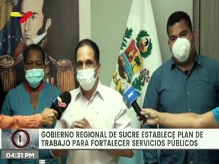 Gobierno Regional de Sucre establece plan de trabajo para fortalecer servicios públicos