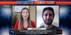 BOL: Patriots 6.5 Point Favorites Over Dolphins in Week 1