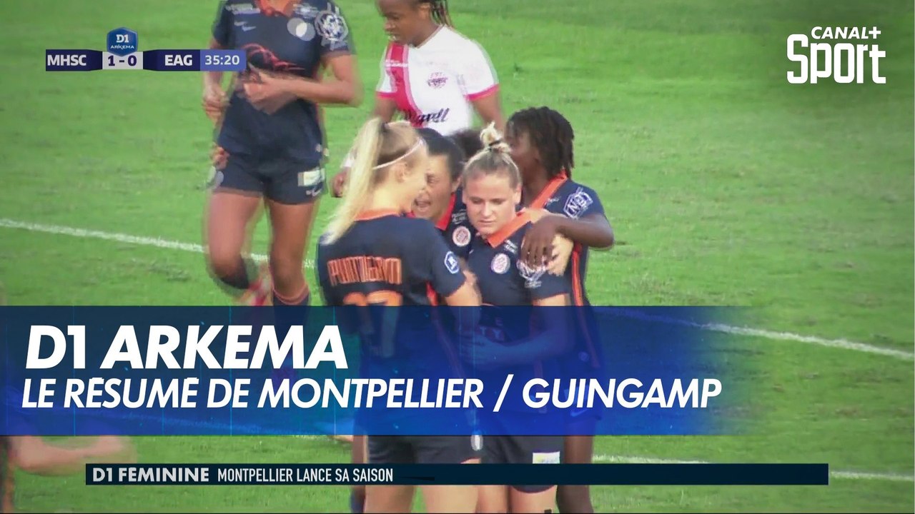 Le résumé de Montpellier / Guingamp - D1 Arkema - Vidéo Dailymotion