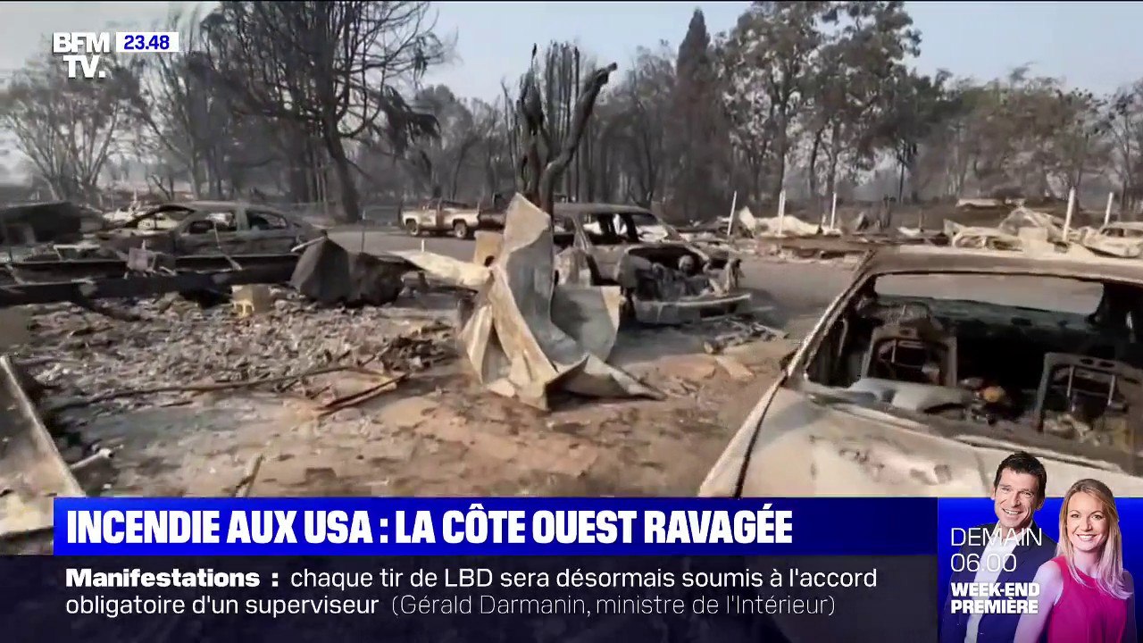 Les incendies aux États-Unis ont ravagé la Côte Ouest et tué 8 personnes, selon un dernier bilan