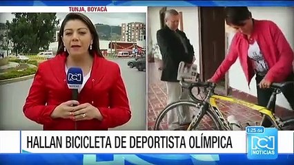 Policía recuperó bicicleta robada a deportista olímpica