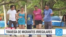 La travesía de una familia de migrantes para llegar a Panamá