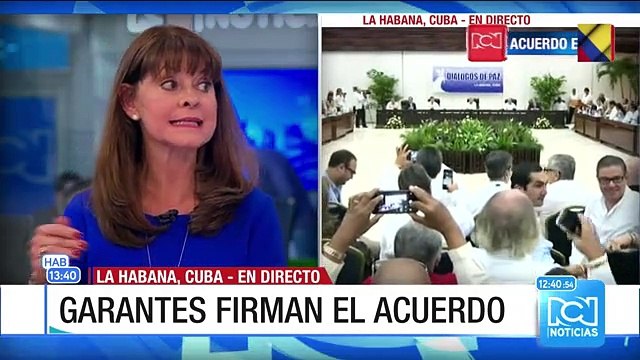 El acuerdo hay que leerlo completo para llevarnos una idea clara : Marta Lucía Ramírez