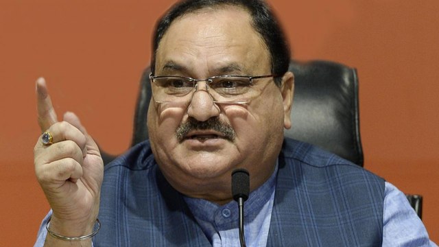 JP Nadda reaches Patna to hit Bihar election campaign trail