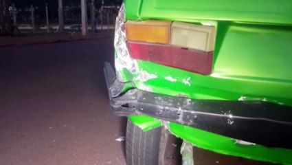 Motorista causa acidente e foge na Rua Publio Pimentel