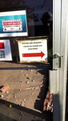 Friend With Excavator Opens Door