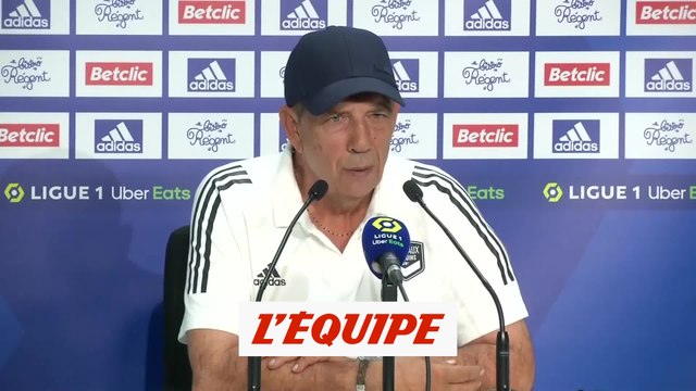 Gasset : «Les joueurs ont tout donné» - Foot - L1 - Bordeaux