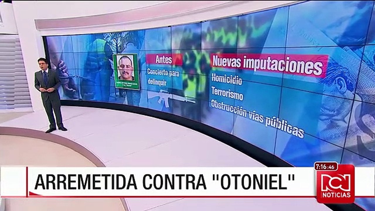 Homicidio y terrorismo, los otros delitos por los que buscan a 'Otoniel'