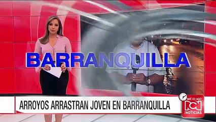 Una persona desaparecida tras caer en un arroyo en Barranquilla