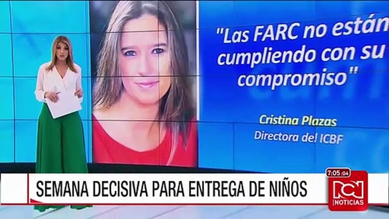 Farc anunciaron que menores que están en sus filas serían entregados en una semana