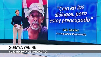Odín Sánchez dice que no guarda rencor por su secuestro